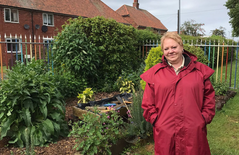 Nicola at St Giles Community Garden