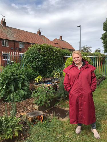 Nicola at St Giles Community Garden